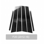 S&uuml;sinikkiust autoakna B-piilarid Kleebised Tarvikud BMW E46 E90 E60 F30 F10 F20 F07 X1 E84 X3 F25 X5 E70 F15 X6 E71 F16 jaoks For F20 2012-16