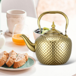 Induktsioon gaasikeetja roostevabast terasest teekann, kohvipliidiplaat Tee Lahtine kingitus 1.5L