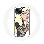 Coque pour Iphone 14 Alice Princesse tatou&eacute;e - Maniacase