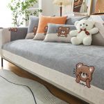 Lucky Bear diivani kate nelja hooaja universaalne elutoa diivani r&auml;tik libisemiskindel Diivanimatt Slipcover istmepadi 70x70cm 1pcs