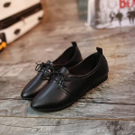Naised Flats Brogues vabaajajalatsid naiste lamedad kingad &uuml;mara varbaga Oxford naiste kingad platvormkingad 35 must