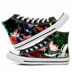 Uus anime My Hero Academia Cosplay Casual Graffiti High Help Canvas Kingad Cos Hip Hop &otilde;pilaskingad 43
