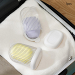 Kaanega reisiseebi mahuti hoidik Hoidke lauaplaat vannitoan&otilde;u lekkekindlana