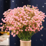 10 tk 30 pead 29 cm BabysBreath kunstlilled plastist Gypsophila isetehtud lillekimbud pulmadeks kodukaunistuseks 10pcs valge