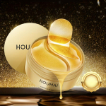 60 tk/karp Kuldne kollageeniga silmamask. Plaaster. Silmahooldus, naha pinguldamine, mustad ringid ja silmakotid Nahahooldustooted kuldne