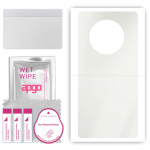 apgo MATTE Protective Skin Sticker for the back compatible with Huawei Mate 40E 4G, Wrap Film, Hydrogel Film, Flexible, Soft TPU with positioning laye