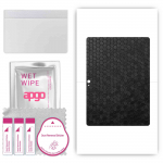 apgo skin sticker film foil vinyl for the BACK compatible with Huawei MediaPad M2 10.0, scratch-resistant, easy to install - Black Honeycomb