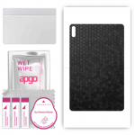 apgo skin sticker film foil vinyl for the BACK compatible with Huawei MatePad 2022, scratch-resistant, easy to install - Black Honeycomb