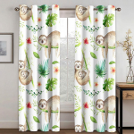 3D Vikerkaar Armas Koala Odavad Multikad Laste &Otilde;hukesed Akknakatted T&uuml;drukutele Poistele Elutuba Magamistuba Dekoratsioon 2 Paneeli 100W130H(CM)40x51in&Hook