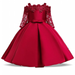 Pitsist varrukas, satiinist tutu kleit beebit&uuml;drukute kleit Elegantne printsessi peokleit teismelise t&uuml;druku pulmakleit 110 tumeroheline v&auml;rv