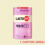 LACTOFIT SLIM PROBIOOTIKUTE LISAND V&auml;&auml;rtuspakett 60ea / KARP 1 carton(60ea)