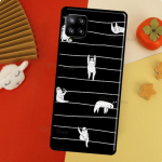 Sloth Stack telefoni&uuml;mbris Samsung Galaxy A51 A70 A71 A72 A52 A41 A31 A02S A12 A21S A20e A10 A40 A50 jaoks Samsung A10