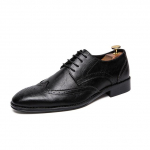 Briti Stiilis Moodsad Kleitkingad Meeste Lamedad Kingad Retro Terava Ninaga Paeladega Oxford Kingad Meeste Kingad Brogue Nikerdustega &Ouml;&ouml;klubi Kingad 39 must