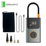 Elektriline kaasaskantav &otilde;hupump akuga - Jalgrattapump Rehvipump I50PSI 4000 mAh Kompressor mootorratta, jalgratta, auto, pallide jaoks 8*13.1*5cm hall