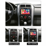 Suzuki Grand Vitara 3 2005 - 2015 jaoks Auto Raadio Multimeedia Videom&auml;ngija Navigatsioon GPS Android Ei 2din 2 din dvd 1+32CP