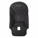 Beebi jalutusk&auml;ru nahast padi beebi s&ouml;&ouml;gitooli nahast kate PU komposiitk&auml;snast padi beebi kate tooli istmekorpuse tarvikud must