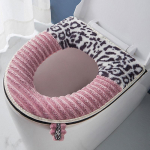 Universaalne tualettmatt majapidamises kasutatav aastaringne universaalne veekindel t&otilde;mblukk, paksendatud pl&uuml;&uuml;s tualettmatt, pasta, paksendatud soe multifilmi tualettmatt sinine