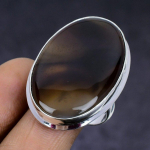 Montana Agate Gemstone 925 Sterling Silver gift Jewelry Ring Size 10 J6k37