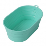 Silikoonist leiva k&auml;&auml;rituskorv &uuml;mmargune ovaalne taigna kergituskast ahjukindlaks kokkupandavaks juuretise k&uuml;psetamistarvikuteks koju Ellipse