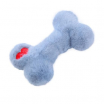 Piuksuv lemmikloomam&auml;nguasi Palus koeram&auml;nguasjad Hammustuskindel v&auml;ike koeralelu sisseehitatud helilise luu kujuga n&auml;rimism&auml;nguasi, mis leevendab igavust Lemmiklooma kaaslane sinine