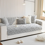 S&uuml;gisene diivanipadi pl&uuml;&uuml;sis padi paksendatud talvine soe puuvillane diivani kate Dekoratiivne libisemisvastane tolmu seljatoe katter&auml;tik 70x70cm 1pc oranž