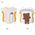 Personality tail Baby Clothes Infant Bodysuits Short Sleeve Toddler Clothing Boy Girls Clothes Baby Rompers Costumes 100