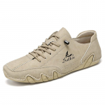 Nahast vabaajajalatsid Meeste tossud Mugavad suvised k&otilde;ndimine Disainer Loafers Moccasin 2023 Uus Luksuslikud Spordijalatsid Mees 46 beež