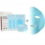 Sulav kollageenimask Lahustuv t&otilde;stev vananemisvastane kile Nahahooldus Eemalda tumedad silmaalused Toitev mask K&otilde;rge primaarse h&uuml;drol&uuml;&uuml;situd kollageeni&otilde;li kontrolliga peened jooned 1 Box+1Mask