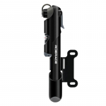 Mini kaasaskantav jalgrattapump koos m&otilde;&otilde;turiga jalgratta k&auml;si&otilde;hupumbaga v&auml;listingimustes s&otilde;itmiseks jalgrattaga k&auml;sirehvi &otilde;hupumbaga Presta Schraderi klapi jaoks must