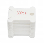 Plastist poolikerija ristpistes tikkimiseks puuvillane niit, tikandid siidist k&auml;sit&ouml;&ouml; meisterdamine &otilde;mblusniidi hoiustamisklamber, tikandi isetegemise kaart 30pcs