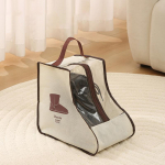 Kaasaskantavad jalatsite hoiukotid Veekindel tolmukindel kate T&otilde;mblukk kott Reisijalatsite hoiustamine Majapidamistarvete korraldaja Short beež