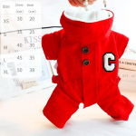 Talvine soe koerte kombinesoon Lemmikloomade riided jakk Chihuahua kombinesoonid v&auml;ikestele keskmise suurusega koertele XS