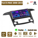 Android Carplay autoraadio Ford S-MAX 2006-2015 multimeediumipleieri peakomplekti stereo-GPS-i navigatsioonis&uuml;steemile BT WIFI 4+64GB 4+64GB