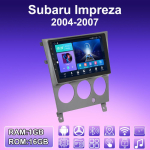 2 DIN Android Carplay Autoraadio Subaru Impreza 2004-2007 jaoks Multimeediapleier Peak Unit Stereo GPS-navigatsioon BT WIFI 2+32GB 1+16GB