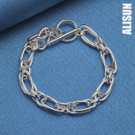 925 Sterling H&otilde;be K&auml;ev&otilde;ru Peo Kingitus Moekad Pulmaehted 20CM