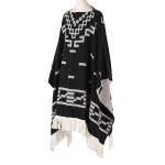 Euroopa ja Ameerika stiilis naiste tuttr&auml;tt, pullover Cape kootud pashmina talvel soojad m&auml;hised suur mantel must