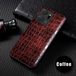 Luksuslik krokodillinahast &uuml;mbris Huawei Honor X7A X6A X6B Slim Fit Premium tagakaas Honor X8A 4G &uuml;mbrisele Honor X6A must
