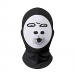 Naljakad emotikonid tr&uuml;kitud mask Elastne t&auml;ismask meestele naistele Cosplay peakatted hingav elastne n&auml;omask kingitused