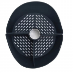 Toiduvalmistamise jagaja eraldaja toidukvaliteediga silikoon, mis sobib Vorwerk Thermomix Tm31/tm5/tm6 jaoks must