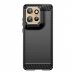 Kaane jaoks Motorola Edge 50 Neo Case Moto Edge 50 Neo Koputusvastane Pehme Silikoonist S&uuml;sinikkiust Taga&uuml;mbris Moto Edge 50 Neo Korpuse jaoks For Moto Edge 50 Neo must