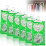 Lot De 6 Absorbeurs D'Humidit&eacute; Pour Penderie, D&eacute;shumidificateur &Agrave; Suspendre Pour Cuisine, Salle De Bain, Armoire, Voiture[m417]