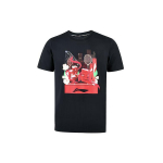 Li Ning Sulgpalli Seeria Vabaaja Hingav Multifilm L&uuml;hikeste Varrukatega T-s&auml;rk Meeste Topid Must AHSS245-2 L