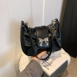 Suvine kaenlaalune kott naistele Uus mood Korea mitmek&uuml;lgne &uuml;he &otilde;laga crossbody kotid Magus lipsukesega plisseeritud k&auml;ekotid