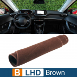 Autotarvikud Peugeot 2008 E2008 GT Line 2019 2020 2024 2024 2024 armatuurlaua kate V&auml;ltige heledat matti p&auml;ikesevarju UV-vastast vaipa