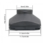 Autodiiselk&uuml;tuse k&uuml;ttekeha &otilde;hu v&auml;ljalasketoru 75/50/60 mm diisel&otilde;huga autoparklasoojendi torud 1/2/4 auguga autosoojendi toru &otilde;huventiili kate