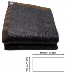 Must varjutusv&otilde;rk p&auml;ikesekaitsev&otilde;rk teibitud servaga ja &ouml;&ouml;sidega, p&auml;ikesev&otilde;rk pergolale, taimede kasvuhoonele, aedadele, terrassile, varikatusele