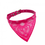 Bandana kutsikale kassipojale Kassi kaelarihm Koera kaelarihmad Koera bandaan lemmikloomatarbed koera s&uuml;ljer&auml;tik roosa punane v&auml;rv