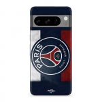 Coque - MANIACASE - Google Pixel 8a - Souple - Drapeau PSG - Sportif