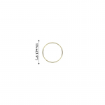 10-40cm Gold Iron Metal Ring Hoops Round Circle Catcher Ring DIY wreath macrame Crafts Christmas Decoration Wedding Hoop Home