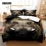 Kuntsi Disainiga Voodipesu Komplekt Tekikoti Komplekt 3D Voodipesu Digitaalne Tr&uuml;kk Voodipesu Kuninganna Suurusega Voodipesu Komplekt Moodne Disain EU single(135x200cm)